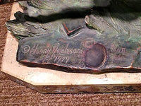 Original Harry Jackson “Marshall II” Bronze Sculpture - $50K VALUE APR 57