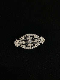 1920’s Victorian Platinum Brooch/Pin w/ 59 Diamonds! - $20K Appraisal Value w/CoA! } APR 57