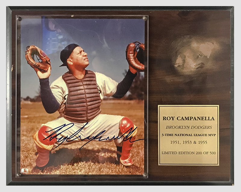 Roy Campanella 1950s Limited Edition Signed Photograph - $5K APR Value w/ CoA! + APR 57