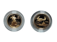 2007 W American Eagle $5 Gold Coin  (U.S. Mint) with Original Case and Book - $600 APR Value w/ CoA! ✿✓ APR 57