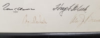 Original Photograph of Supreme Court Justices with Signatures C 1962-1965 - $20K APR Value w/ COA!! APR 57