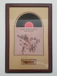 BOB DYLAN “Slow Train Coming” Signed Record w/ Original Cover, C. 1979 - $6K Appraisal Value! ✓ APR 57