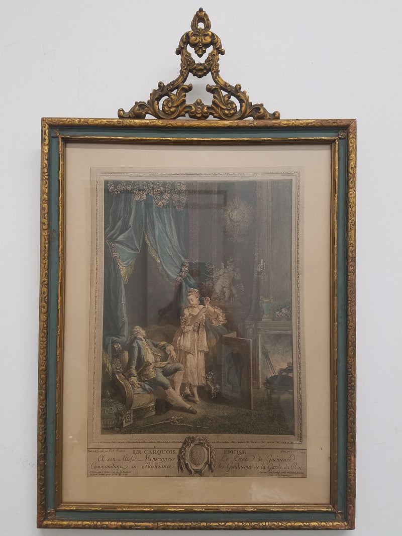 Nicolas Delaunay, “Le Carquois Epuise (The Empty Quiver)”, c. 1775 - Apr. Value: $3K* APR 57