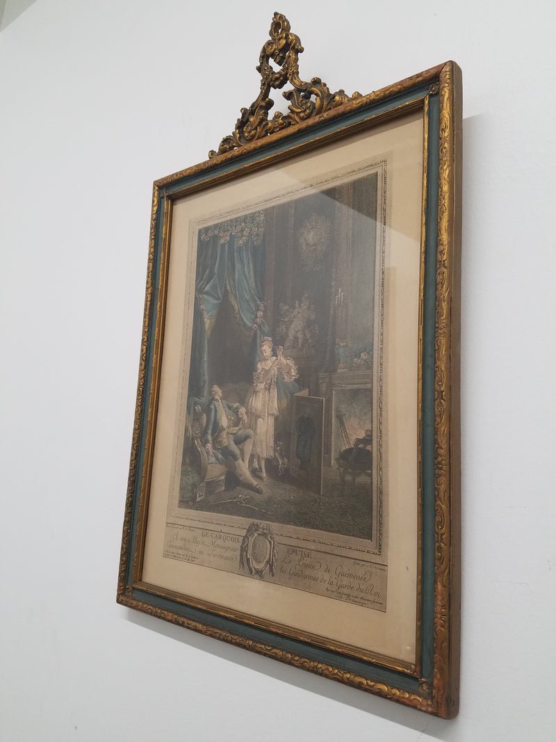 Nicolas Delaunay, “Le Carquois Epuise (The Empty Quiver)”, c. 1775 - Apr. Value: $3K* APR 57