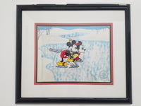 “The Skating Lesson”, Limited Edition Serigraph Cel, c. 1980s - Apr $2K* APR 57