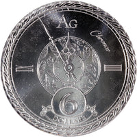 2020 1 oz Tokelau Chronos Silver Coin (BU) APR 57