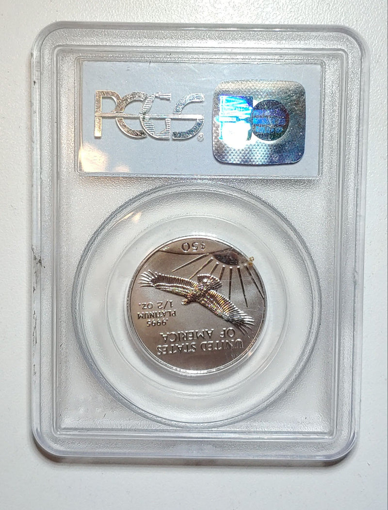 2000 Statue of Liberty Platinum 1/2 oz. $50 Coin MS-69 (PCGS) - $1.5K APR Value w/ CoA! ✿✓ APR 57