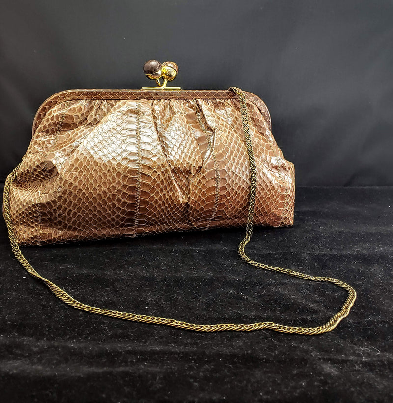Lanvin Happy Snakeskin Shoulder Bag - PurseBlog
