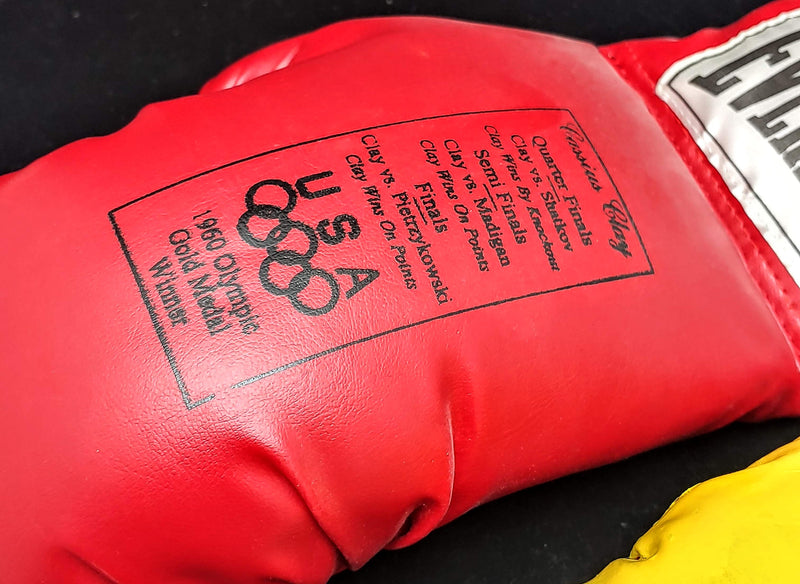 MUHAMMAD ALI Autographed Limited Edition Steve Kaufman Everlast Boxing Gloves - $6K Appraisal Value! APR 57