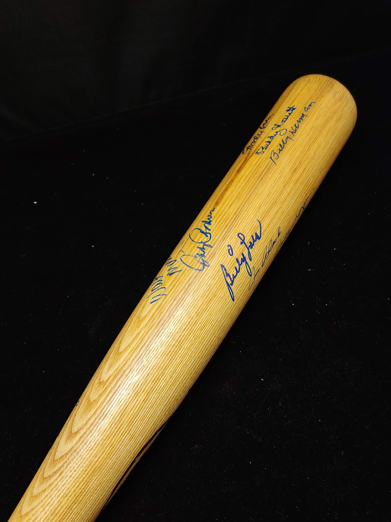 EBBETS FIELD Signed Brooklyn Dodgers Baseball Bat - $10K Appraisal Value! APR 57