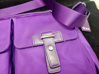 TUMI Brand New Striking Purple Crossbody Laptop Bag - $300 Appraisal Value! APR 57