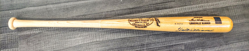 TED WILLIAMS Signed Louisville Slugger Baseball Bat #33/66 - $10K Appraisal Value! APR 57