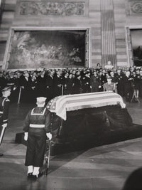 Vintage Photograph of John F Kennedy's Funeral - $800 APR Value w/ CoA! APR 57