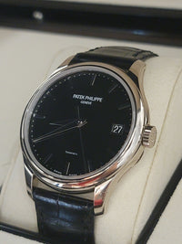 PATEK PHILLIPE Calatrava Ref. #5227G Co-Branded w/ Tiffany & Co. 18K White Gold Watch - $100K APR Value w/ CoA! APR 57