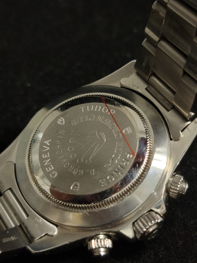 TUDOR Prince Date Tiger Chronograph Watch w/ Panda Dial - $20K APR Value w/ CoA! APR 57