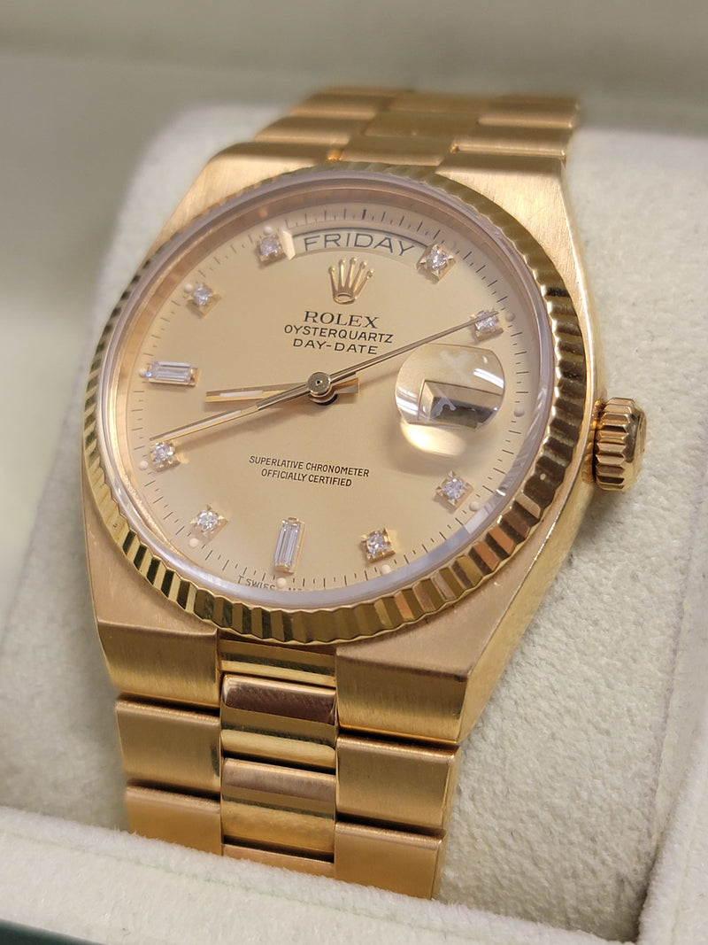 Rolex oyster quartz date superlative chronometer officially certified Clearance