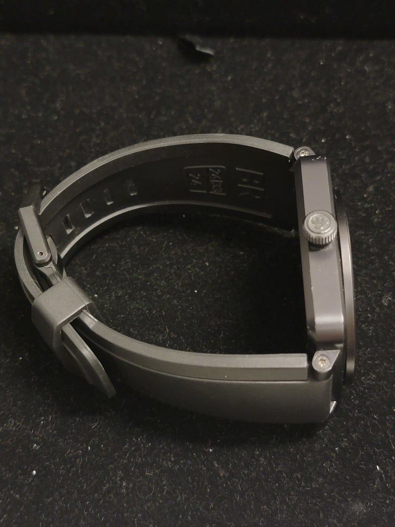 BELL & ROSS XL Limited Edition Black PVD Steel Tang Buckle- $8K APR Value w/ CoA APR 57