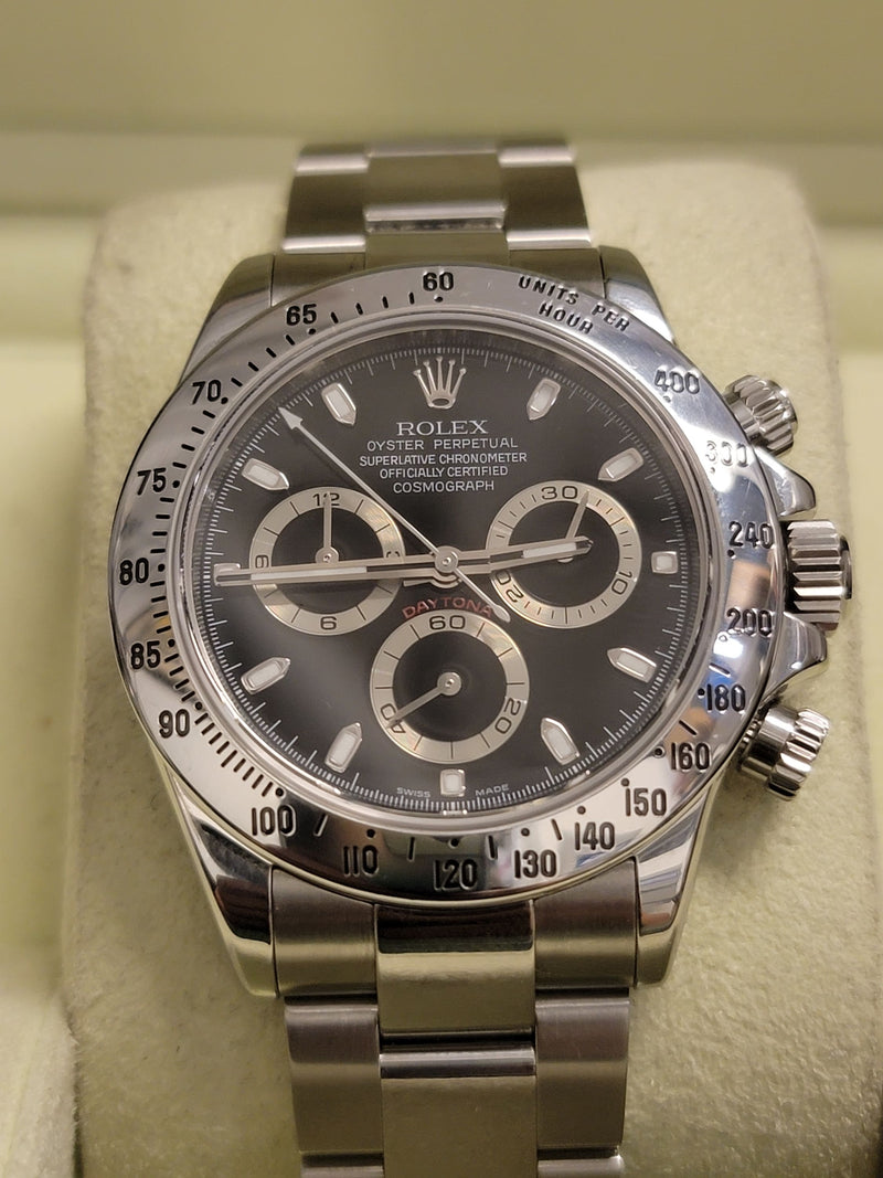 ROLEX Daytona Cosmograph Stainless Steel Watch - $60K APR Value w/ CoA! APR 57