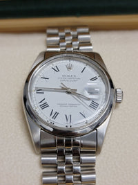 ROLEX Datejust Vintage c 1984 Watch w/ White Dial - $20K APR Value w/ CoA! APR 57