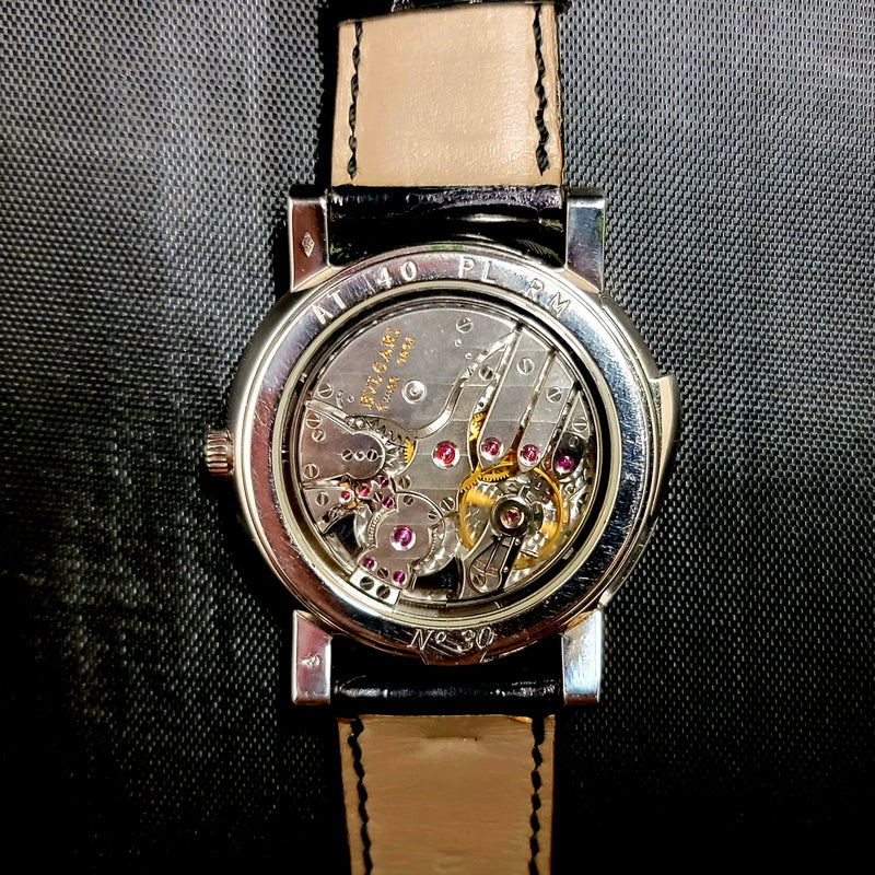 One Mens Extraordinary Rare Bulgari Platinum Wrist Watch Minute Repeater;  One Of The Most Unique Watches We Have Ever Seen - $400K APR w/ COA! APR57