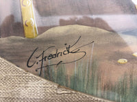 C. Fredrick, 'Pirate Woman,' Watercolor Illustration, Signed, c. 1990s - Appraisal Value: $5K* APR 57