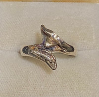 1940's Unique Designer Sterling Silver Lip and Tongue Ring - $1.5K Appraisal Value w/CoA} APR57