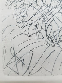 SALVADOR DALI 'Cervantes' c. 1965, Print Signed on Plate Antique- $10K APR w/COA APR 57