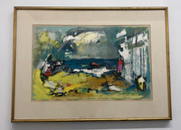 Alexander Redein, 'Seascape,'  Modernist Painting, c. 1950s - Appraisal Value: $10K* APR 57