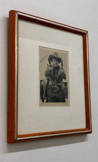 LOU GEHRIG "Two-Gun Lou" Autographed Photo 1938 - $60K Appraisal Value! ✓ APR 57