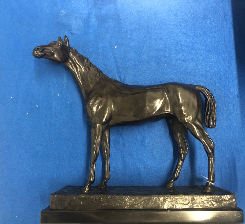 JULES MOIGNIEZ Bronze Horse Statue, Mid-Late 1800s Signed - $10K Appraisal Value! * APR 57