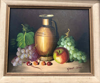 Frank Lean, Still Life Oil Painting, c. 1970 - Appraisal Value: $3K* APR 57