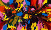 NEIL KERMAN "Colorblast Psychedelic" Acrylic on Canvas - $16K Appraisal Value! APR 57