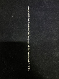 Unique Rhombus Tennis Bracelet in Solid White Gold with 36-Diamonds - $10K Appraisal Value w/ CoA! APR 57