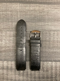 PHILIP STEIN Original Black Leather Padded Watch Strap - $350 APR VALUE w/ CoA! ✓ APR 57