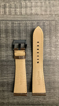 BELL & ROSS Original Brown Leather Watch Strap - $500 APR VALUE w/ CoA! ✓ APR 57