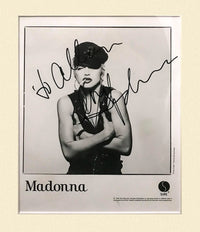 MADONNA Autographed 1990s SIRE Records Promo - $1.5K APR Value w/ CoA! +✓ APR 57
