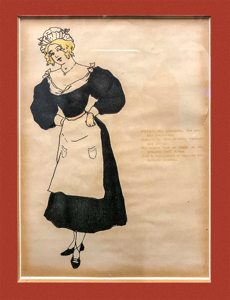 HABLOT KNIGHT BROWNE The Pickwick Papers Characters, 1933 Prints - $2K APR Value w/ CoA! APR 57