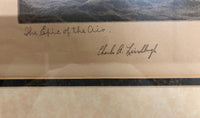 Charles Lindbergh "The Epic of the Air", Nov 1931 Original Signed Lithograph - $50K Appraisal Value!