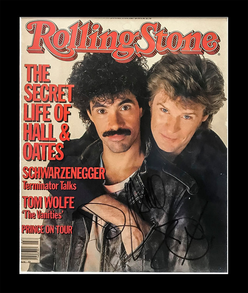 Hall and Oates Autographed 1985 Rolling Stone Cover - $1.5K APR Value w/ CoA! APR 57