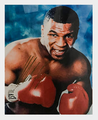 Mike Tyson, Original 1970s Autographed Color Portrait - $3K APR Value w/ CoA! APR 57