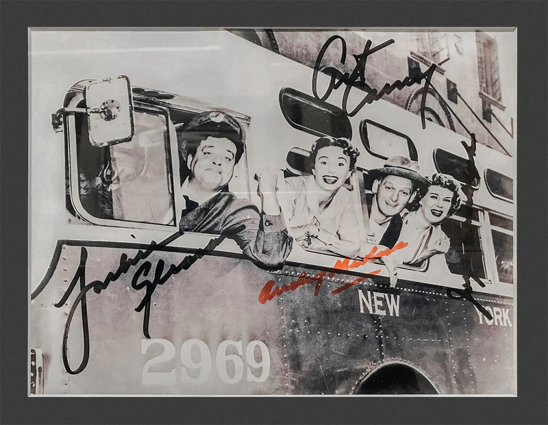 "The Honeymooners" Cast 1950s Autographed Black & White Photograph - $4K APR Value w/ CoA! + APR 57
