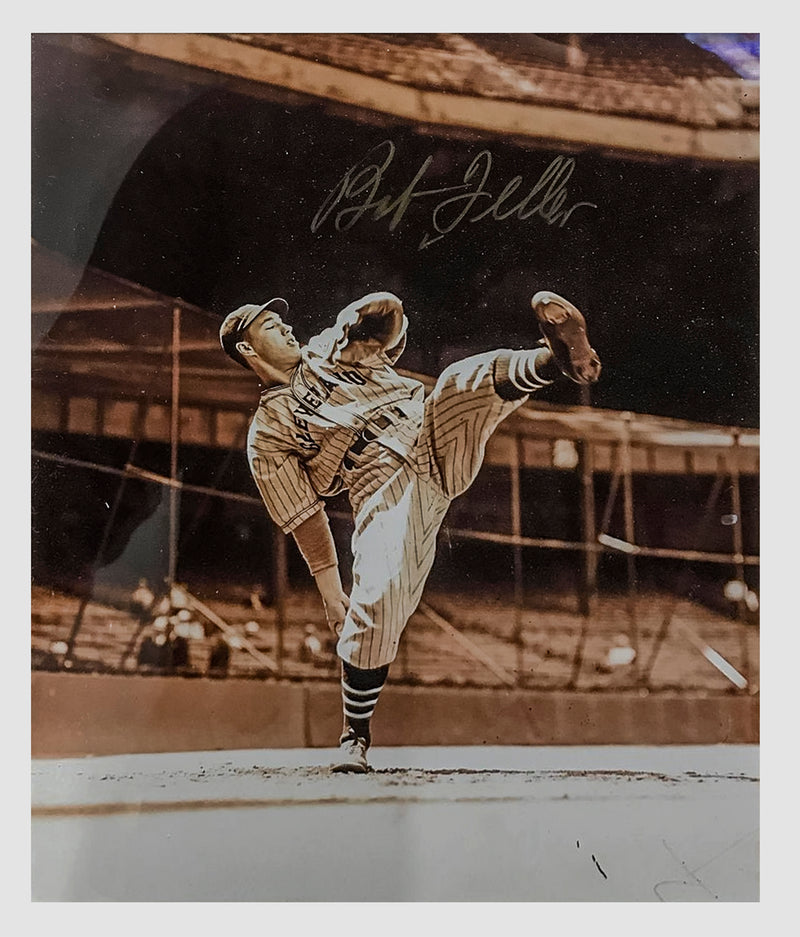 BOB FELLER 1960s Signed Photograph & Baseball Memorabilia - $5K APR Value w/ CoA!+ APR 57