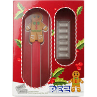 30 Gram PAMP Suisse Silver Gingerbread Man PEZ Wafers & Dispenser (Box + CoA) APR 57