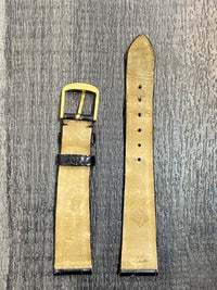 PATEK PHILIPPE Dark Brown Crocodile Leather Watch Strap - $700 APR VALUE w/ CoA! ✓ APR 57