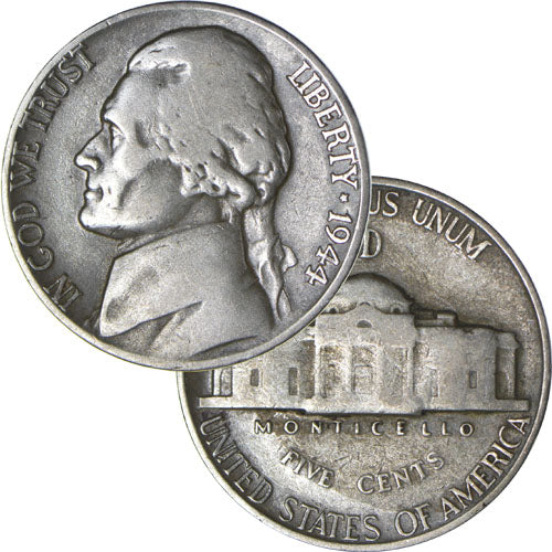 35% Silver War Nickels ($1 FV, Circulated) APR 57