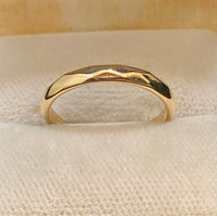 Beautiful Unique Solid Yellow Gold Geometric Band Ring - $2K Appraisal Value w/CoA} APR57