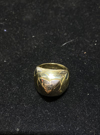 BVLGARI Vintage 18K Yellow Gold Sugarloaf Ring - $10K Appraisal Value w/CoA} APR 57