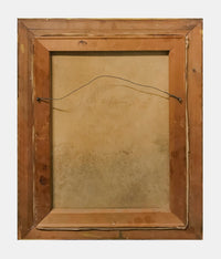 “The Cumaean Sibyl” Ca.1930s Framed Oil on Canvas Study - $3K APR Value w/ CoA! + APR 57