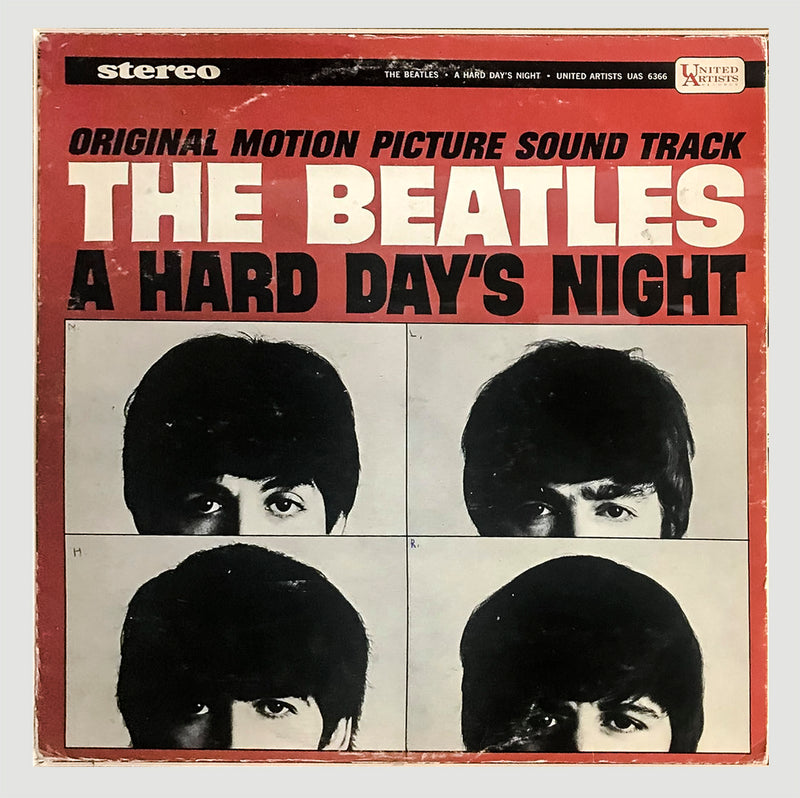 The Beatles “A Hard Day’s Night” 1964 Metalized Record Pressing - $6K APR Value w/ CoA! + APR 57