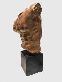 Alva Studios "Male Torso" 1991 Painted Plaster Sculpture - $15K APR Value w/ CoA! + APR 57